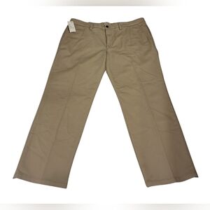 ST JOHN'S  BAY CLASSIC FIT TAN KHAKI MENS PANTS 38 X 30